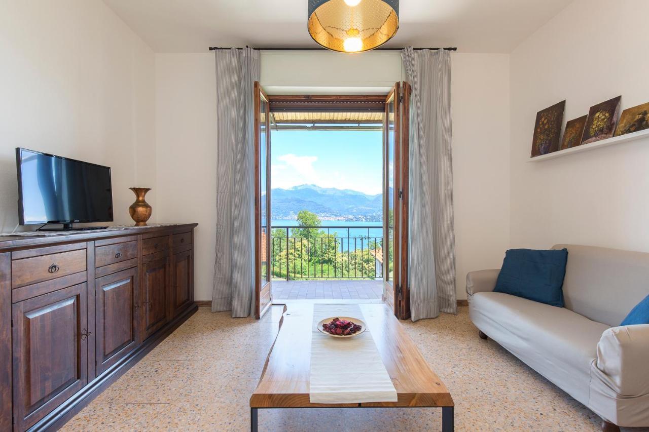 Casa Lilla - Lakeview Large Apartments With Garden Above Stresa Extérieur photo